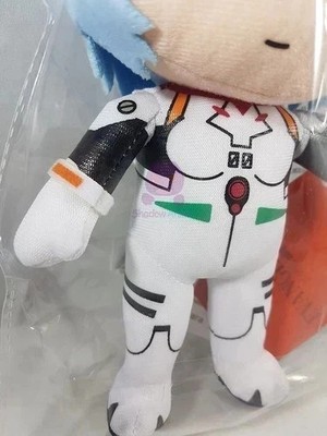 Neon Genesis Evangelion Rei Plugsuit 8'' Plush Doll New