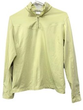 NIKE Golf Women’s Medium 1/4 Zip Pullover Jacket Top Green Active