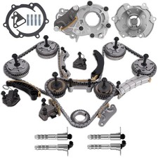 Timing Chain Kit with Oil & Water Pump + VVT ...