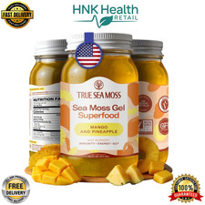 TrueSeaMoss Sea Moss Gel   Mango  Pineapple Flavor Pack of 1 