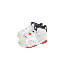 Jordan 6 Retro Quai 54 Toddler Sail Orange Blue 384667-062 Size 5C