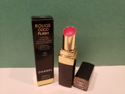 Chanel Coco Flash Hydrating Vibrant Shine Lipstick #148 Lively 0.1 Oz