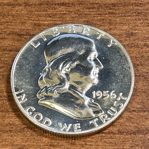 1956 Gem Proof Franklin Half Dollar