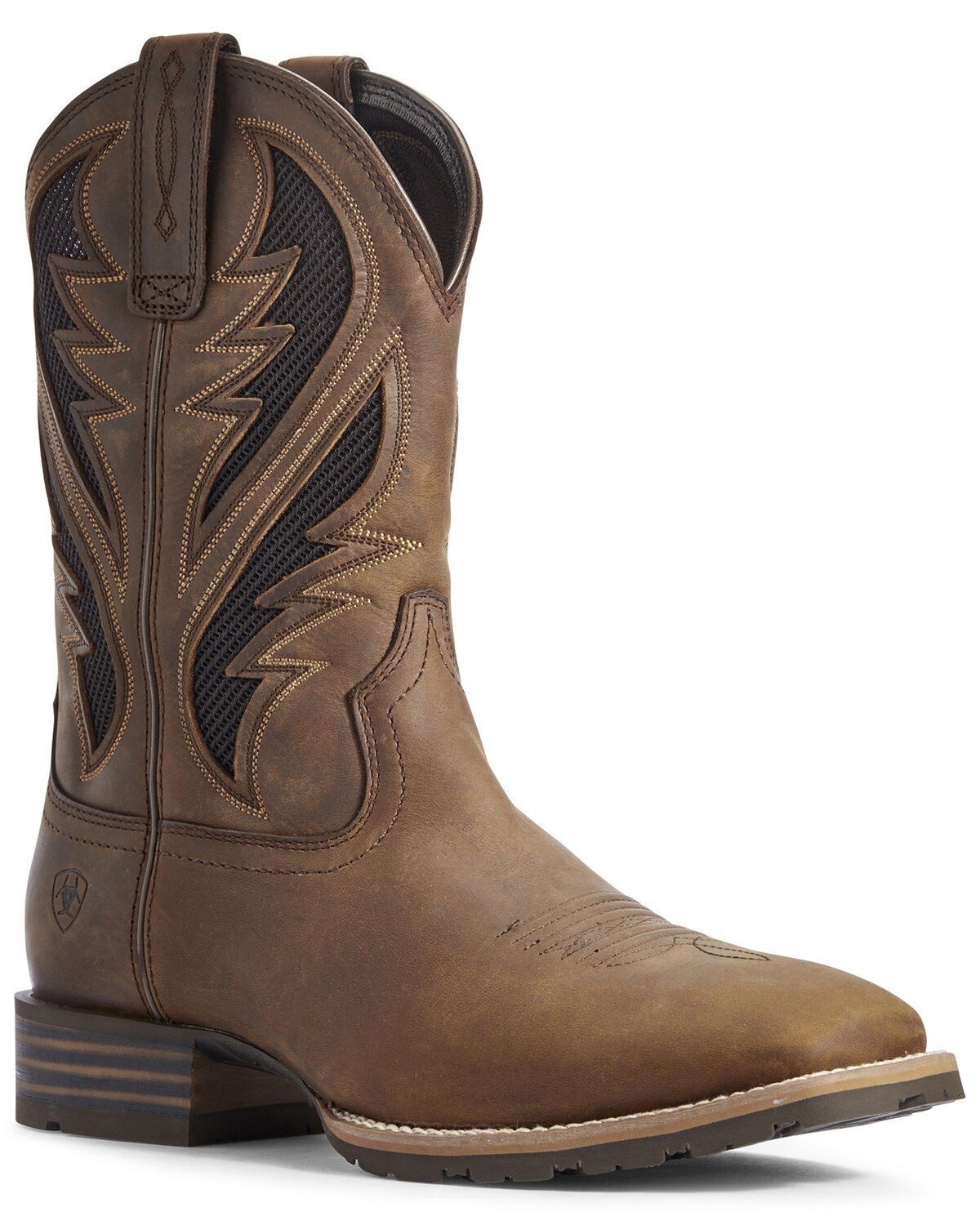 's 8.5 D Hybrid Venttek&trade; Distressed Western Performance Bo