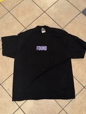 You Will Be Found T-Shirt XL Shaka Wear Black Purple Print Garment
