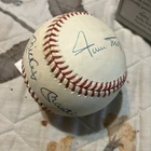 Willie Mays Mickey Mantle Signed Separately Baseball