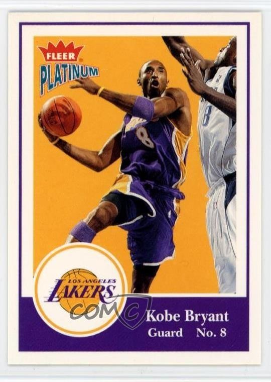 2003-04 Fleer Platinum Kobe Bryant #56 HOF 1f6g