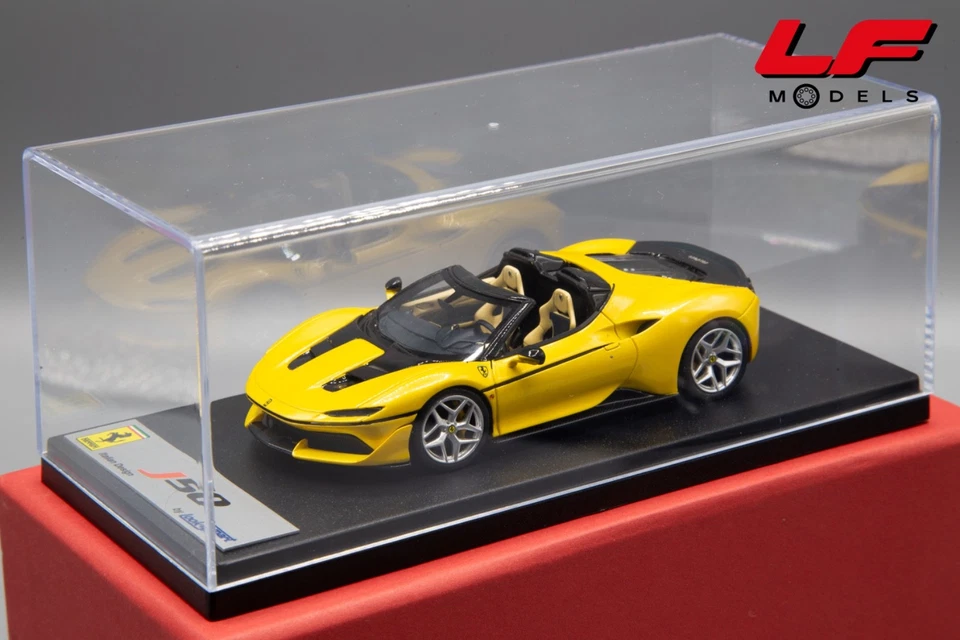 1:43 Ferrari J50 Giallo Tristrato LS485E - Looksmart - Immagine 4 di 4