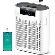 KNKA Air Purifier, HEPA Air Purifiers for Large Rooms up to 2500 Sqft Smart WiFi
