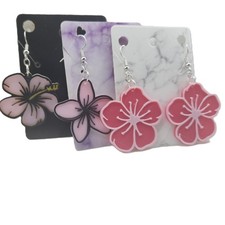 Flower Earrings - 3D Printed