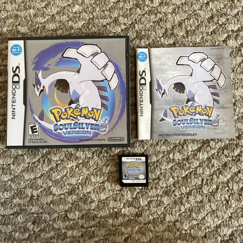 New ListingPokemon: SoulSilver Version (Nintendo DS, 2010) Complete in Box CiB Authentic