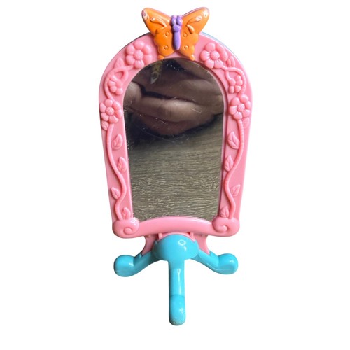 MLP My Little Pony Celebration Castle Replacement Part~FLOOR butterfly MIRROR