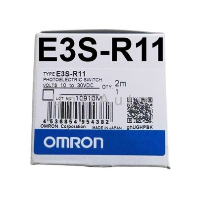 NEW Omron E3S-R11 Polarized Retro-Reflective Photoelectric Sensor NPN 100mm-1M