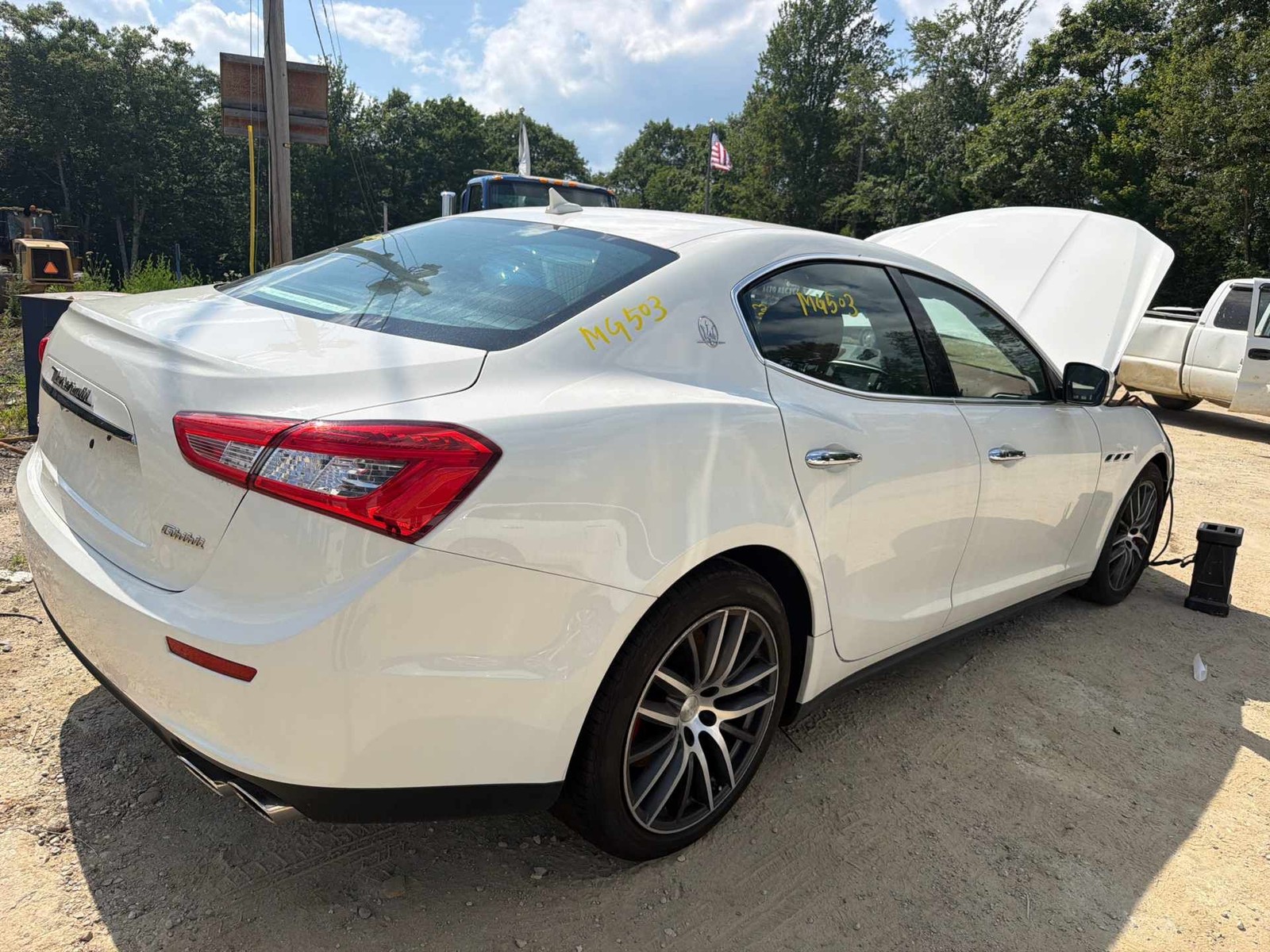 Maserati Ghibli 2016 Front Right Lock