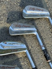 Billy Casper Autograph Vintage Men's Right-Handed Steel Shaft Iron Set 7 Pieces