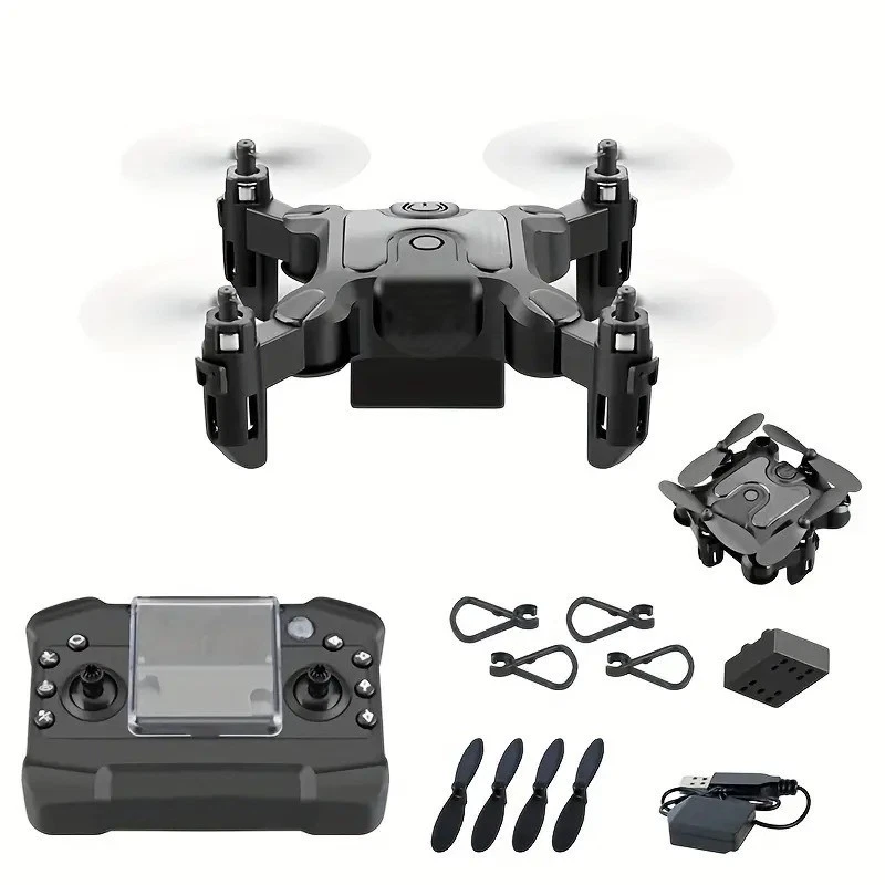 2.4G 6-Axis Mini RC Drone Quadcopter LED Gyro Toy Aircraft w/Remote - Image 4 of 4