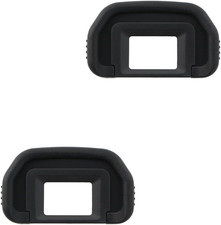 2 Pack Camera Eyecup Viewfinder Protector Eyepiece Compatible for Canon EOS 80D
