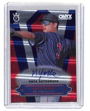2022 Onyx Premium Nick Yorke 210/250 Auto Autograph Card Red Sox 