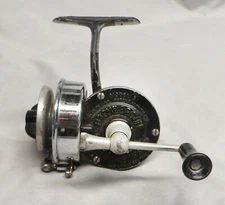Rare AIREX Bache Brown MasterReel Model 3 Spinning Fishing Reel Lionel Corp VGC!