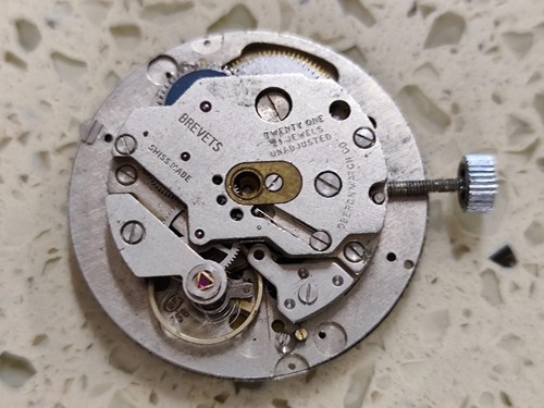 Oberon Automatic Diver Blue Dial movement cal Bf-158 NOT Working - Picture 3 of 6