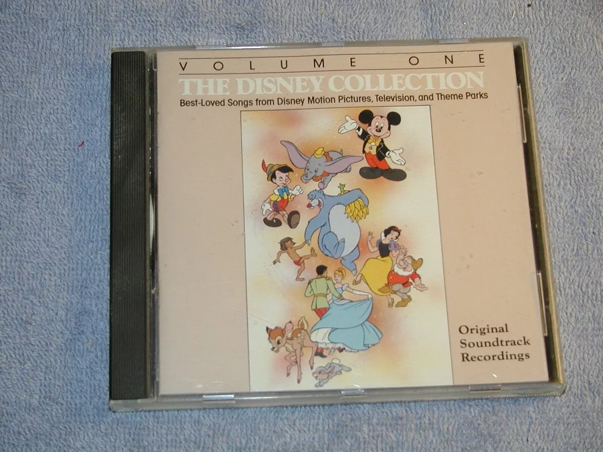 Vintage The Disney Collection CD Volume 1 Best Loved Songs from Movies TV &Parks