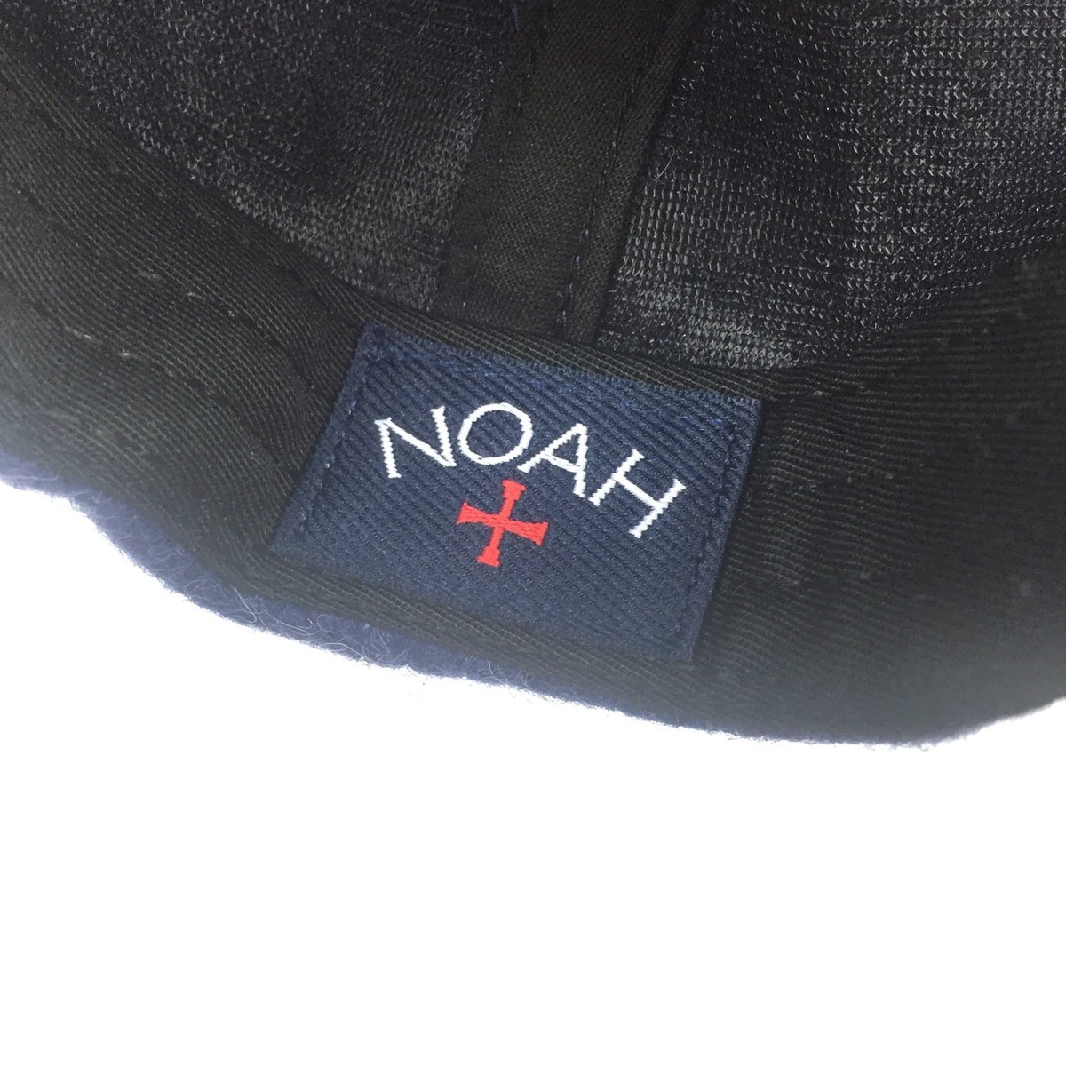 Noah キャップ ウール ネイビー NWT Noah NY Men's Navy Blue Core Logo Embroidered Mohair