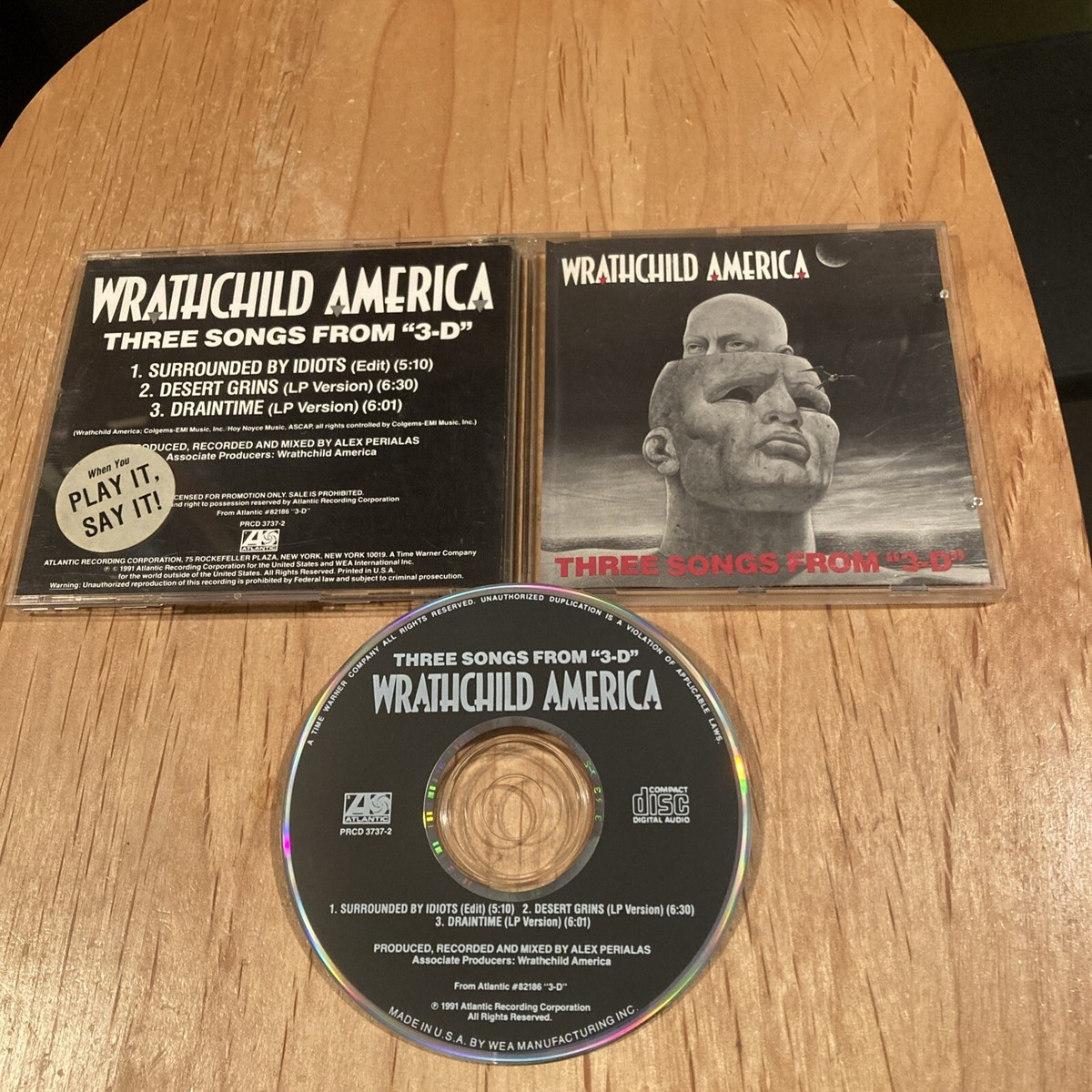 CD Wrathchild America 3-d AMCY223PROMO ATLANTIC プロモ /00110 USED - Wrathchild America - 3-D _ AMCY-223 | eBay
