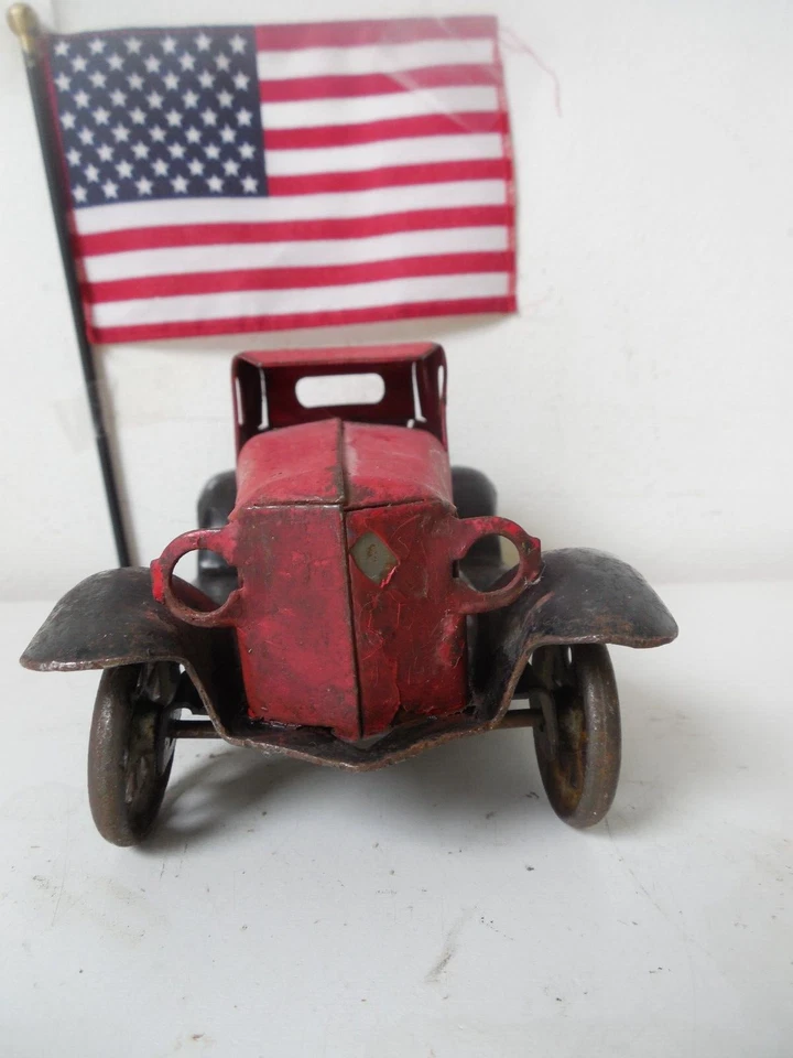 Винтажный 1930-е Wyandotte прессованная сталь купе грохот сиденье - Изображение 4 из 4