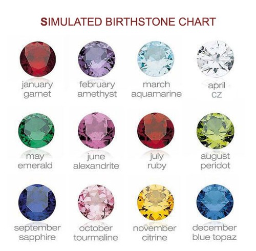 Freeform Family Ring 10K or 14K Solid Gold Mothers Ring 1 to 6 Birthstones - 第 2/46 張圖片