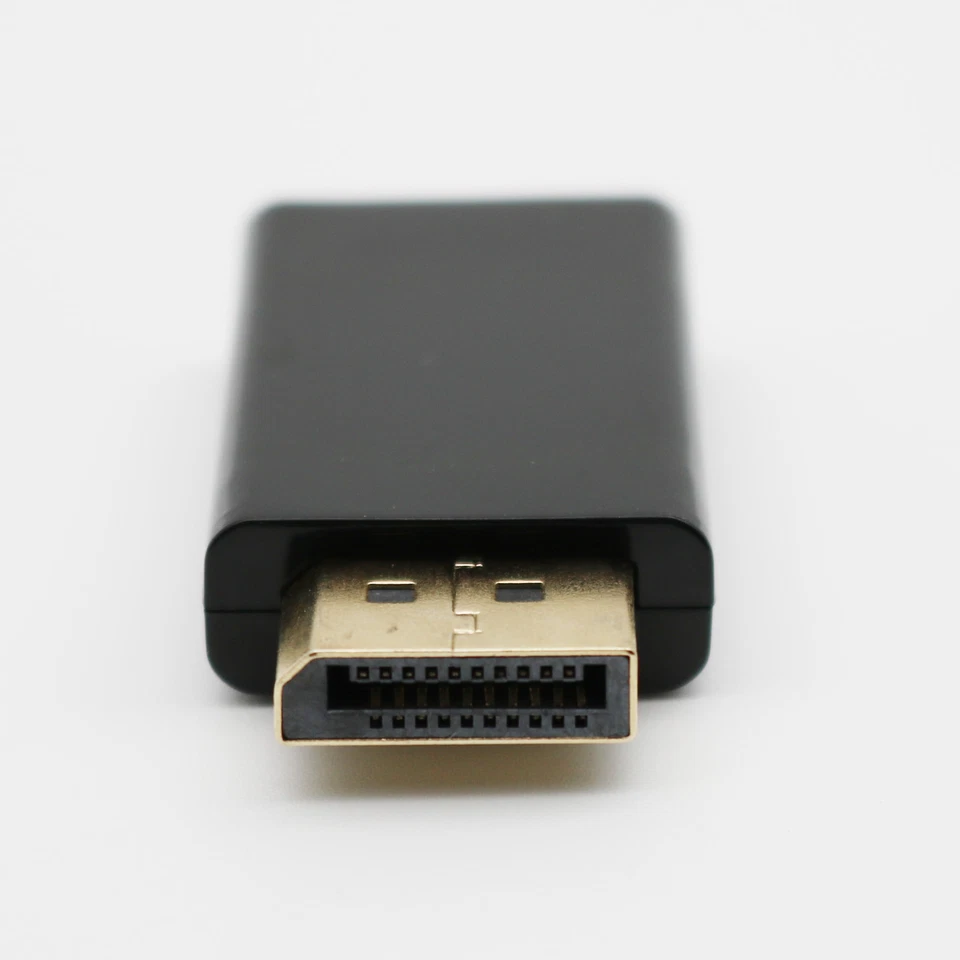 Computer Display Port DP Male to DP Female Port Extender Adapter Black Connector - Image 3 of 4