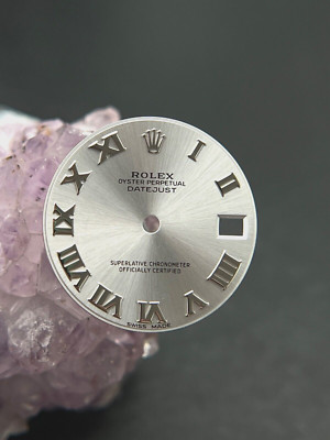 #954 NEU ORIGINAL ROLEX 178274 CAL 2235 SILBER MEDIUM DATEJUST ZIFFERBLATT DIAL