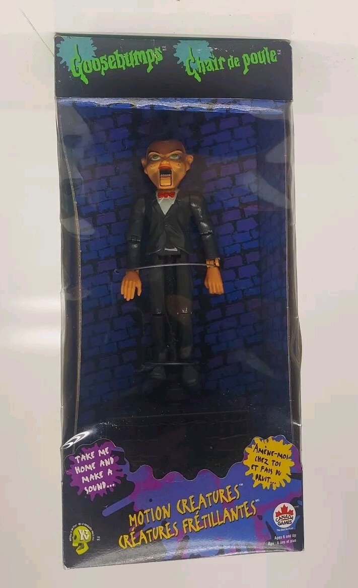 Rare Vintage Goosebumps Motion Creatures Slappy The Dummy