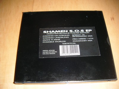 The Shamen - Show Of Strength EP CD single (Videotravelouge Poster Edition)