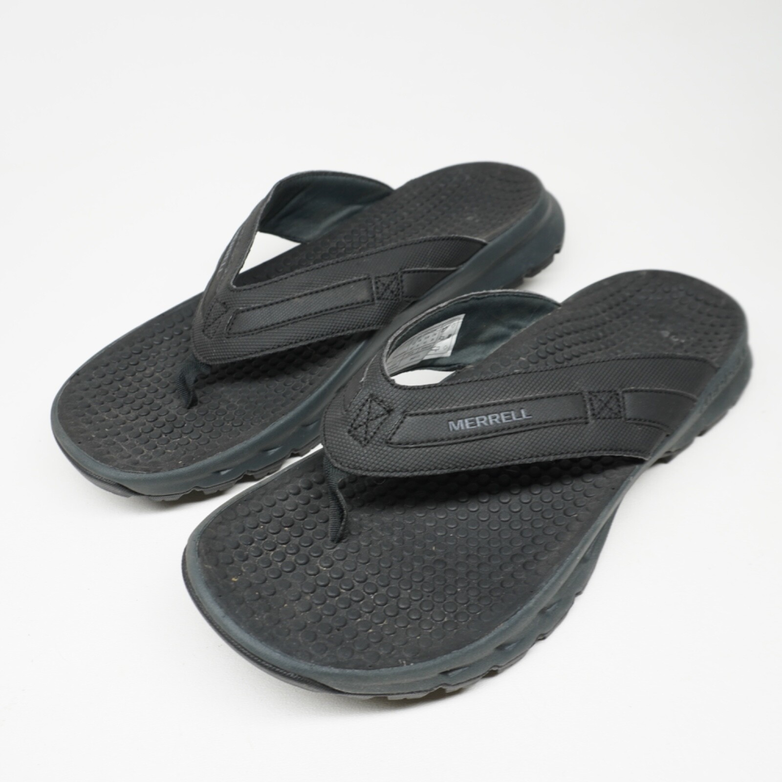 Nuovo di nuovo! Nuove scarpe sandali Merrell Cedrus Flip 3 da uomo 10 infradito nere J036325