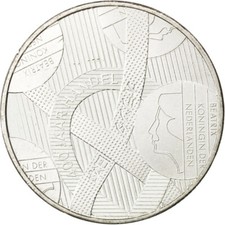 #86245 Niederlande, 5 Euro, 2009, UNZ, Silver Plated Copper, KM:287a