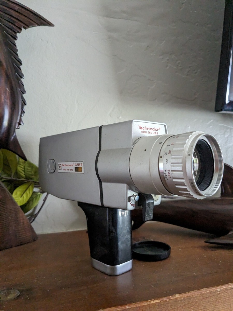 Technicolor Super VI (6) Thru the Lens Vintage Video Camera | eBay