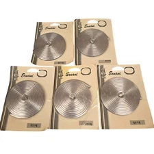 X 5 Vintage Ernani Art Studios 4104 H Stained Glass Lead Came 3/16" X 6' 8.5 Oz