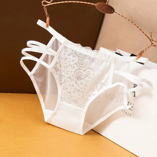 Moda Sexy Mujeres Calzoncillos Cuerda Ropa Interior Lencería Ver a Través Bragas Transparentes - Imagen 3 de 9