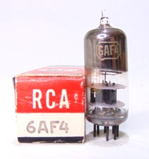 NOS RCA 6AF4 Vacuum Tube Tested 100% Testing or Near NOS Testing