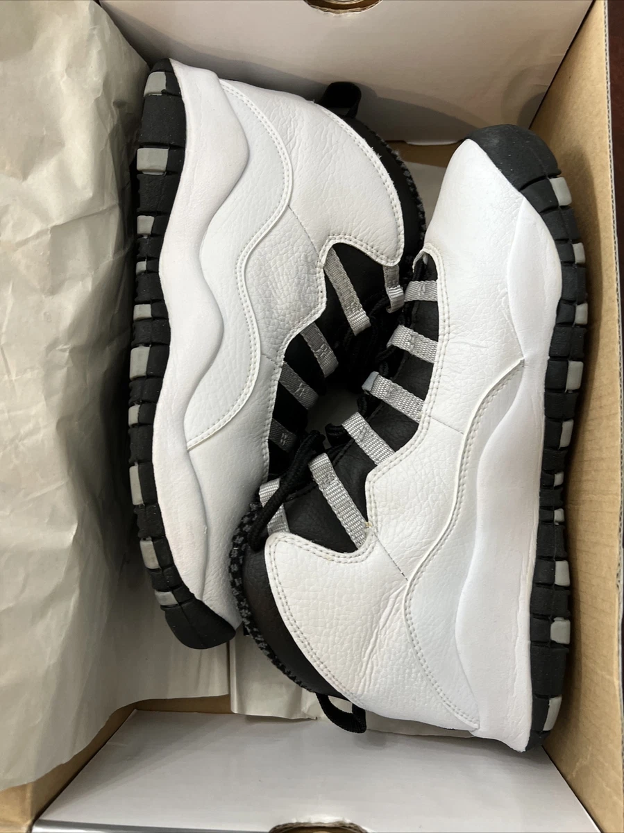 Jordan 10 clearance white and grey