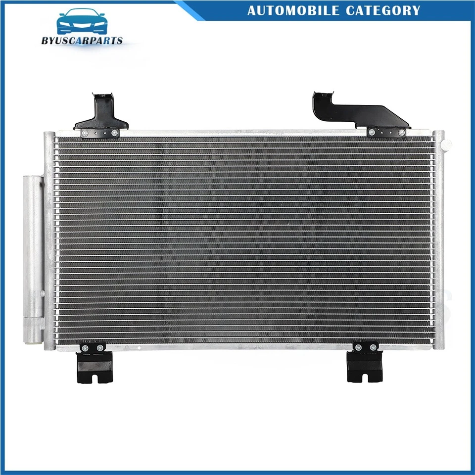 For 2010-2014 Acura TSX Aluminum Radiator & AC Condenser Cooling Kit Foto 2 de 4