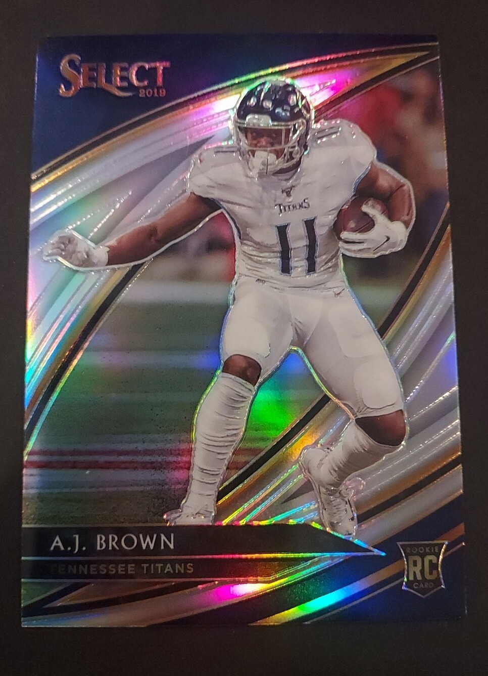 2019 Select A.J. Brown Silver Field Level #278 Rookie