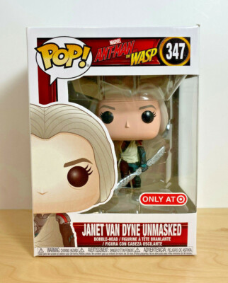 Funko Pop! #347 Marvel Ant-Man and The Wasp Janet Van Dyne Target Excl  Vaulted