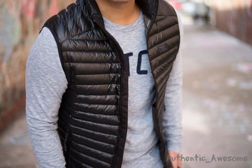 Down Feather Puffer Vest Jacket S-XL | eBay