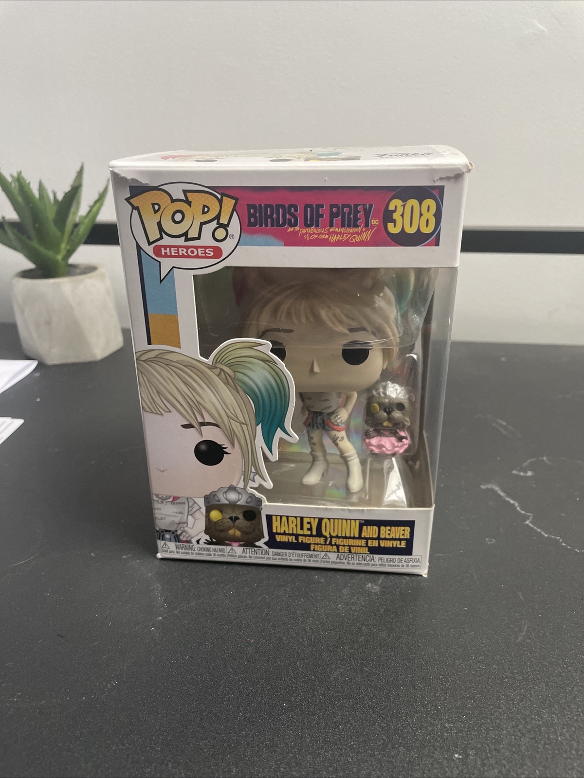 En Oferta Funko Pop! Heroes: Birds Of Prey - Harley Quinn And Beaver Vinyl Figure