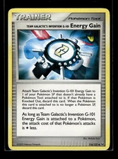 TEAM GALACTIC'S INVENTION G-101 ENERGY GAIN Platinum #116 PL(MP)(PKM)