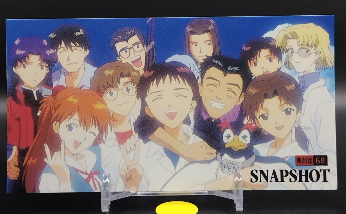 THE END OF EVANGELION カードダスマスターズワイド　1997 Evangelion: The End of Evangelion Carddass Masters Wide SEGA