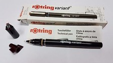 Vintage rOtring Technical Pen Variant 0.50 mm - New with key nib Art. 110 050