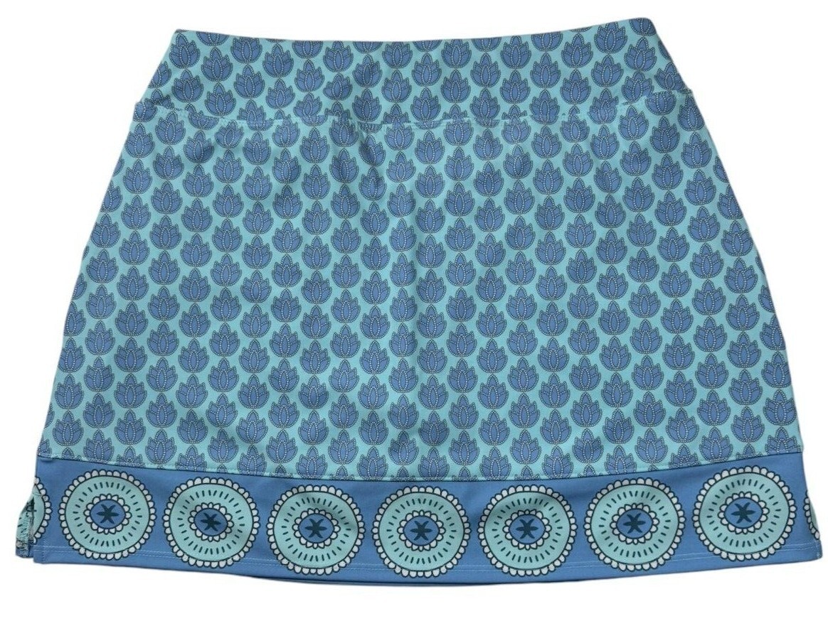 NWT Sigrid Olsen Skort Skirt XS S M L XL Blue Pockets Golf Tennis