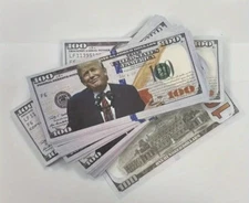 10/20/100pk Donald Trump Play/Prop $100 Bills MAGA Money 2024 $10k Bundle.